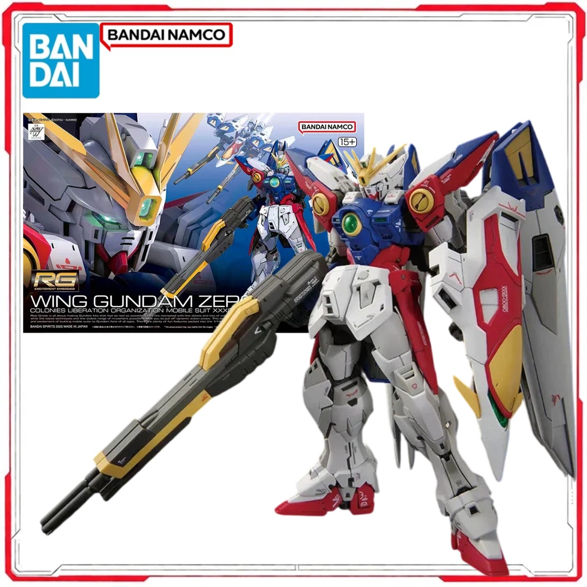 Model Kit Wing Zero - Kit de modèles Gundam originaux Bandai,