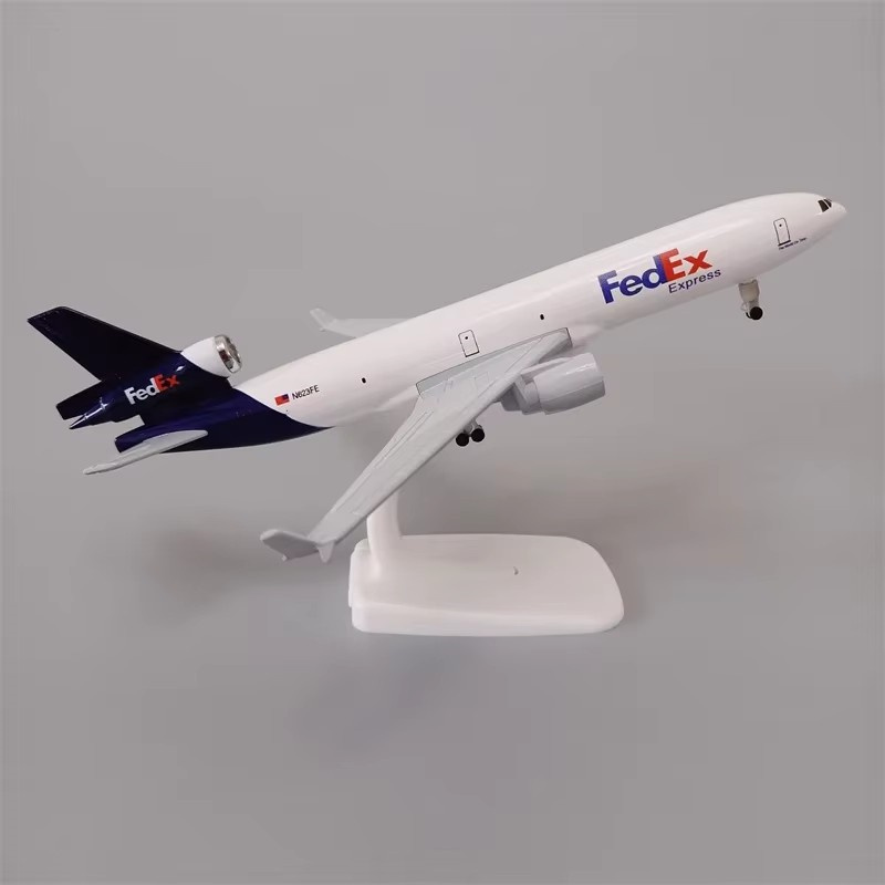 Model Kit Manual - Modèle d'avion 20cm Air Fedex Express