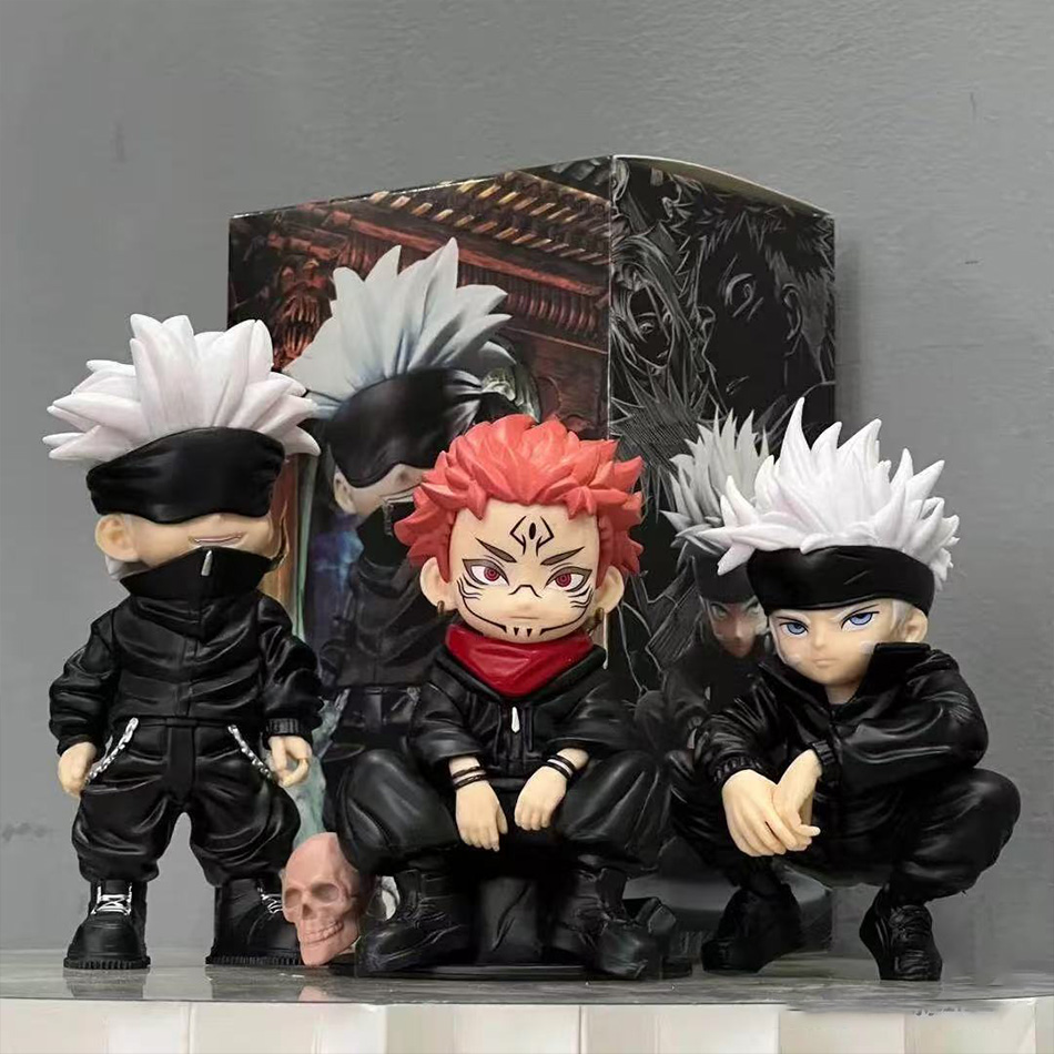 Model Kit Jujutsu Kaisen - Ensemble de figurines d'action Jujutsu Kaisen