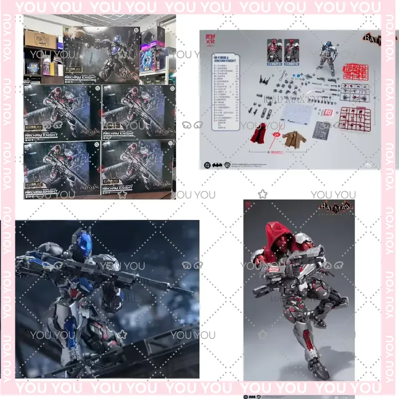 Model Kit Hemoxian - Kit de jouet mecha assemblable Batman
