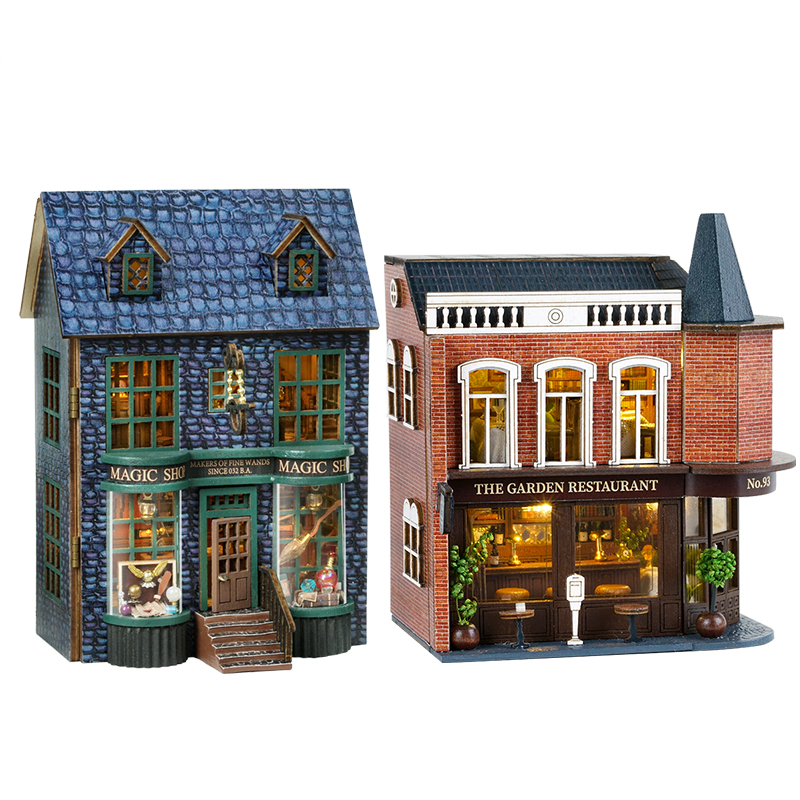 Model Kit Japan Shop - Kit de maquette l'inventaire en bois