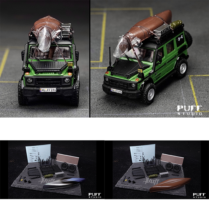 Model Kit Accessories - Kit de bateau PuffStudio 1/64 adapté