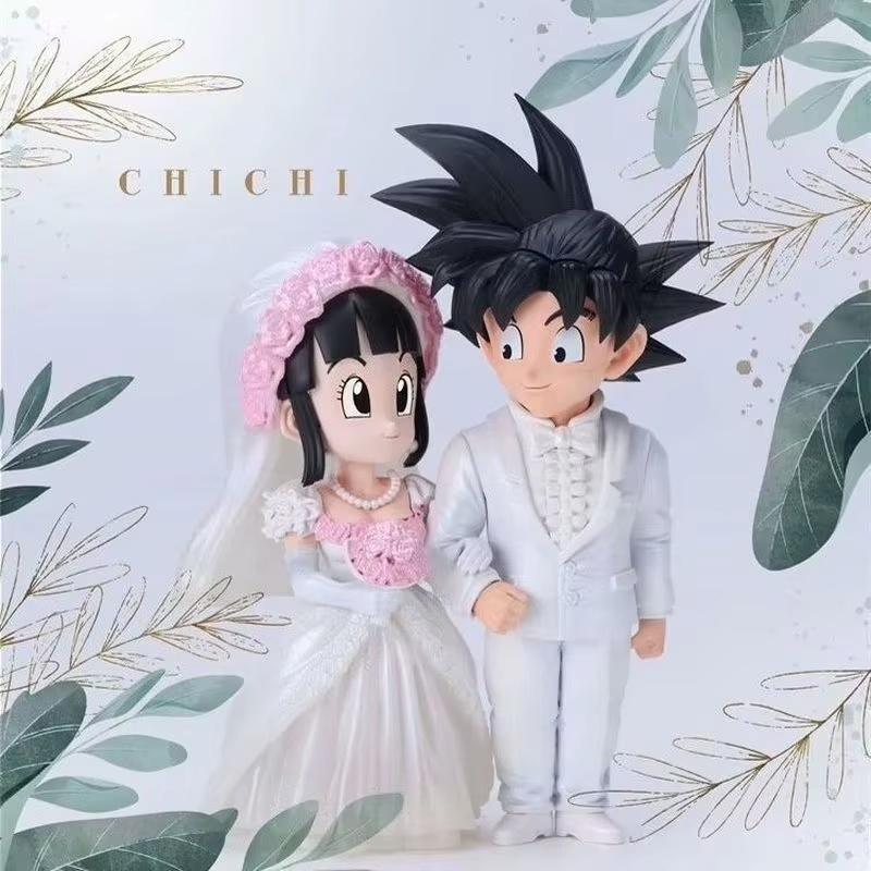 Model Kit Zoid - Son Goku et Chichi Mariage Mariage