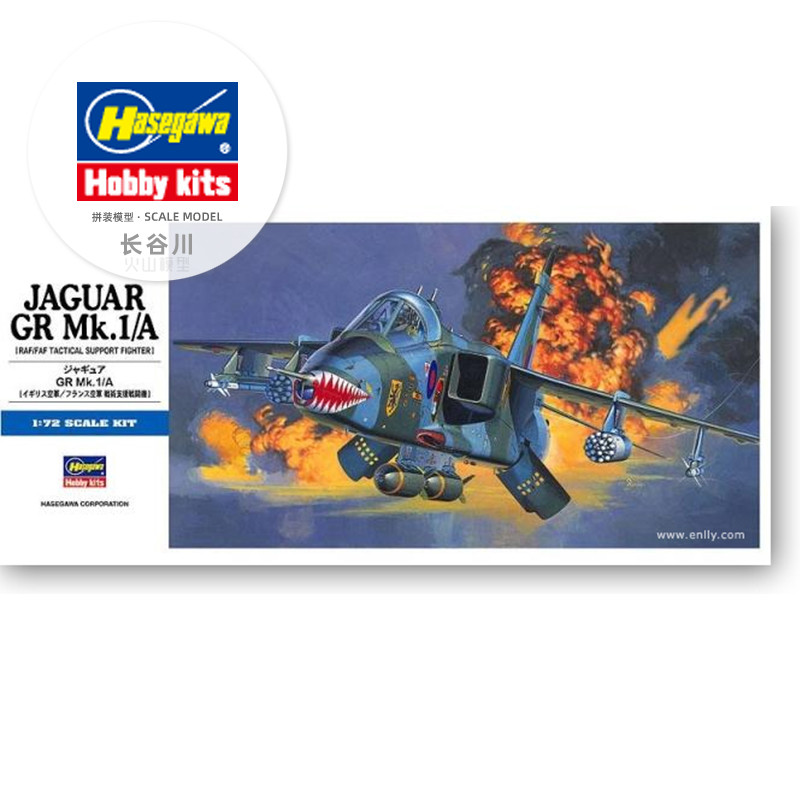 Model Kit Hasegawa - Modèle d'assemblage préfabriqué Hasegawa-00432 1/72 pour