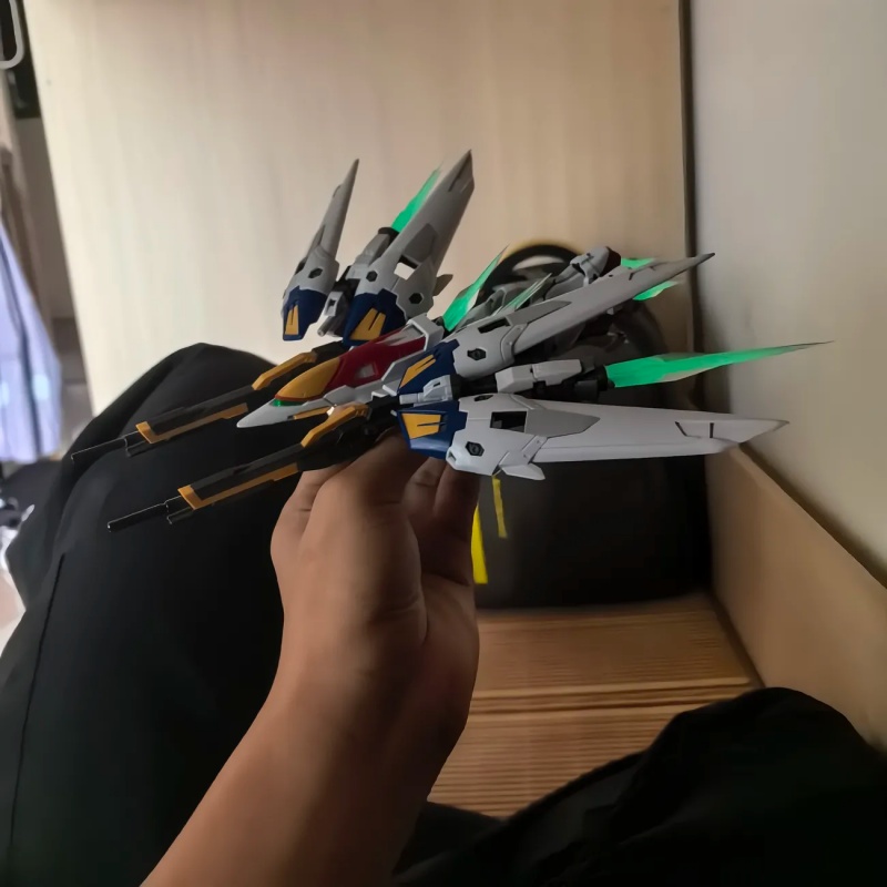 Model Kit Wing Zero - Figurine d'action JINMA modèle RG 1/144