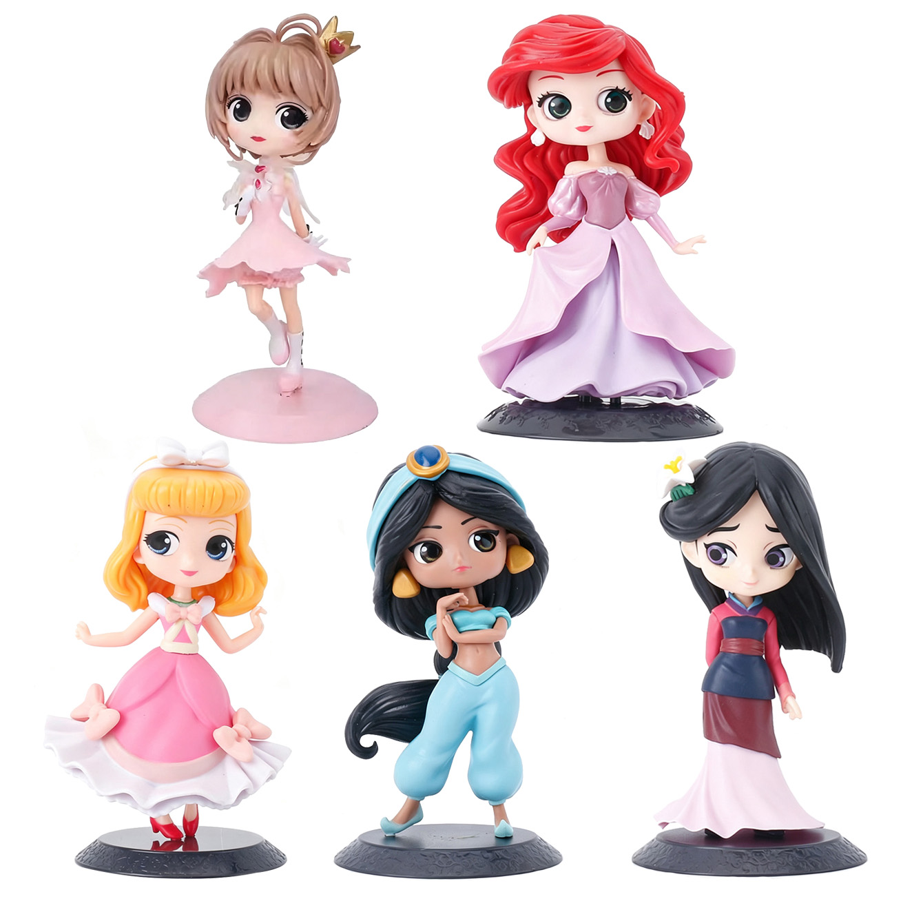 Model Kit Girls - Ensemble de figurines de filles mignonnes