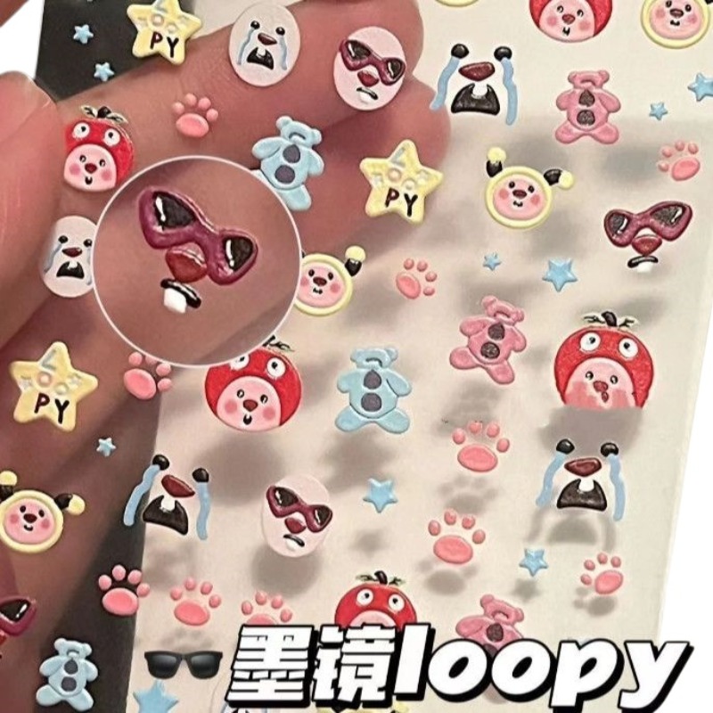 Autocollant 3D en relief Loopy - Model Kit Accessories avis et prix