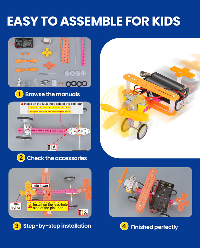 Kit de robotique 6 en 1 : Expé - Model Kit Motor avis et prix