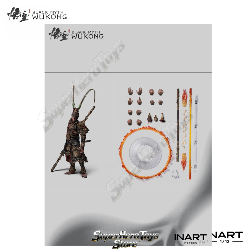 Pré-vente INART Action Black M - Model Kit Wukong avis et prix