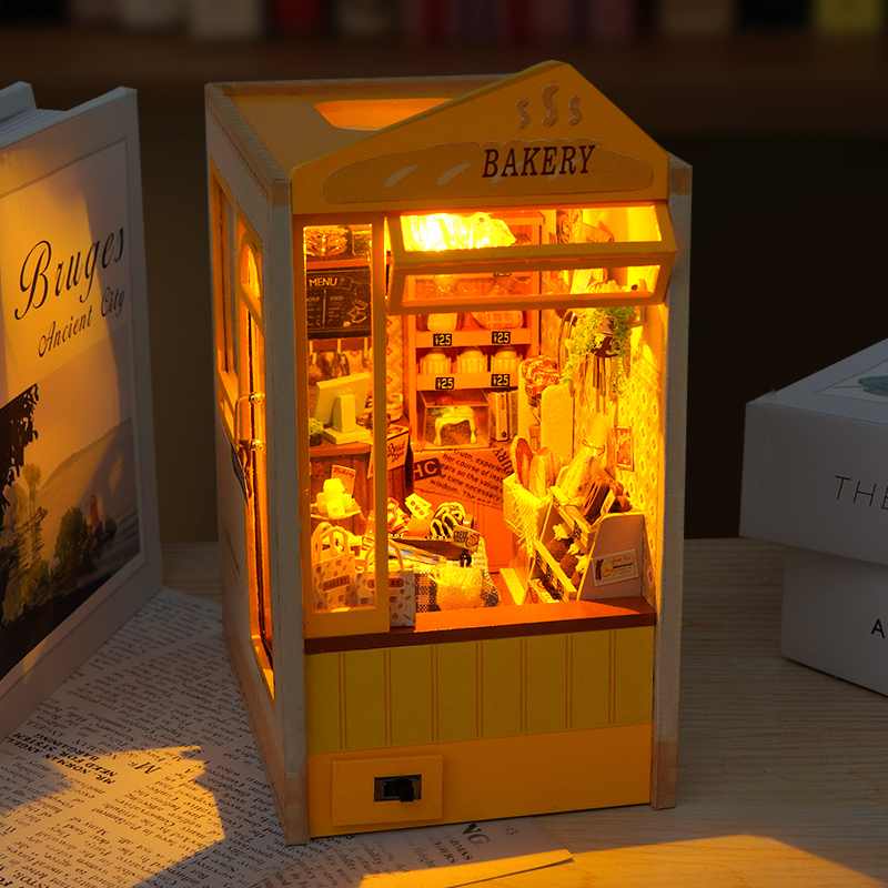 Bricolage en bois coin livre i - Model Kit Japan Shop avis et prix