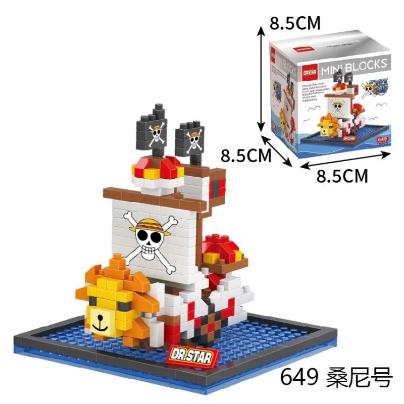 DR.STAR DIY 649-660 ONE PIECE  - Model Kit One Piece Ship avis et prix
