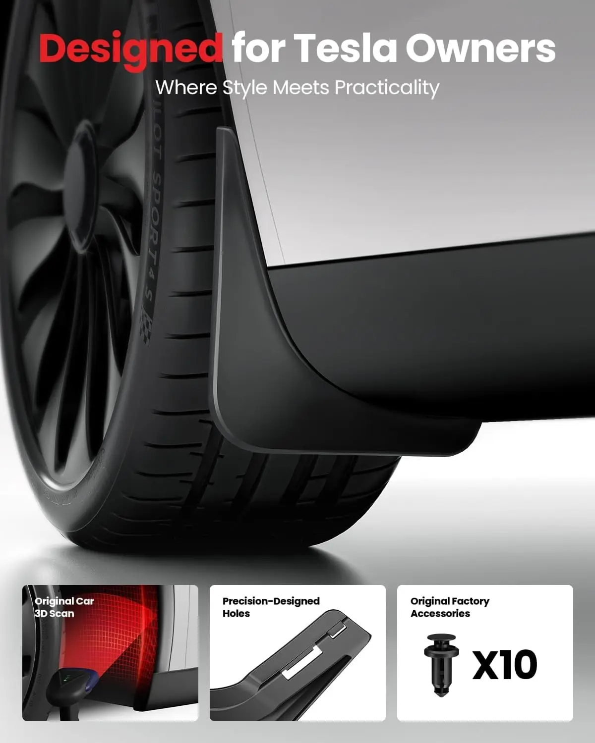 Accessoires pour Tesla Model Y - Model Kit Manual avis et prix