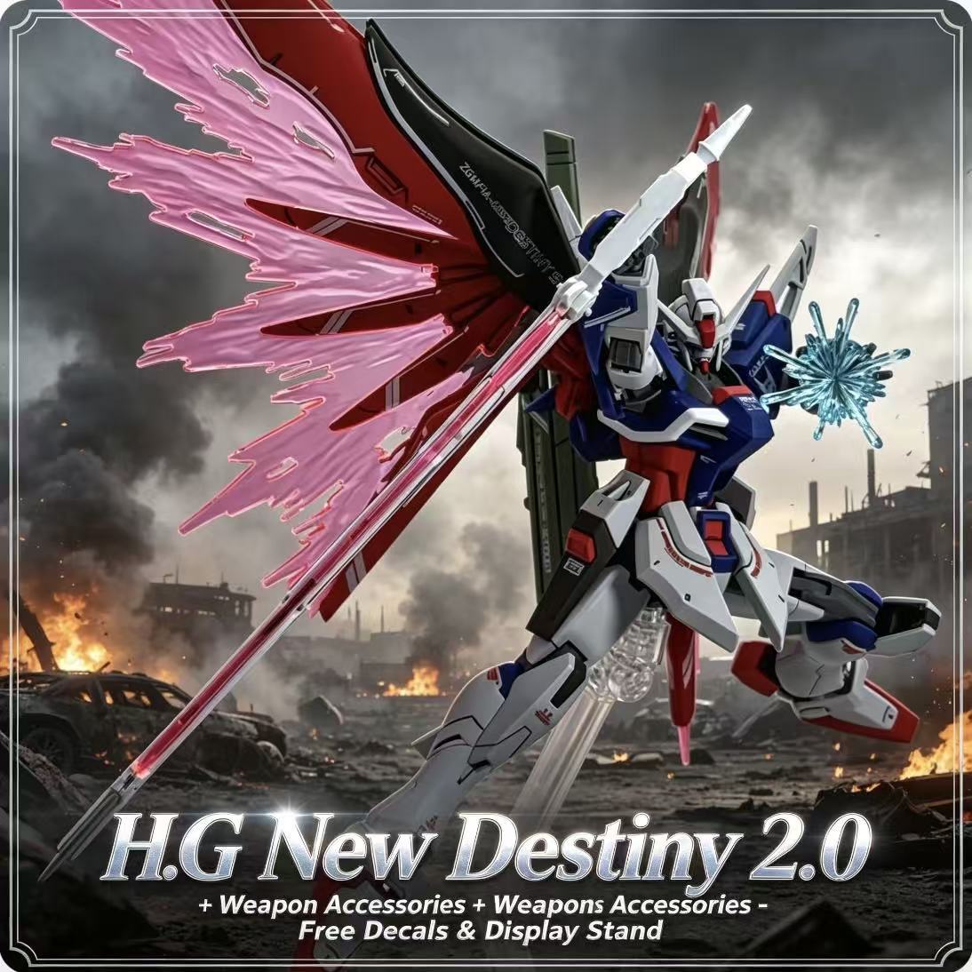 224 HG 1/144 Destiny Spec II F - Model Kit Non Gundam avis et prix