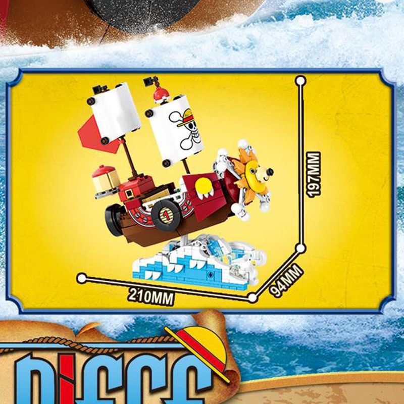 4-en-1 One Piece THOUSAND SUNN - Model Kit One Piece Ship avis et prix