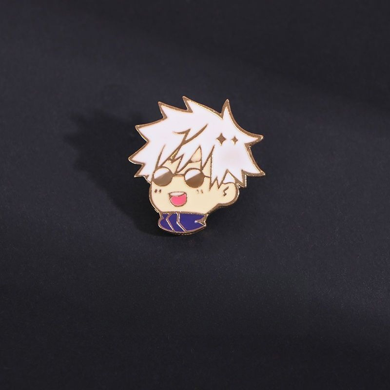 Badge Pin Jujutsu Kaisen Yuji  - Model Kit Jujutsu Kaisen avis et prix