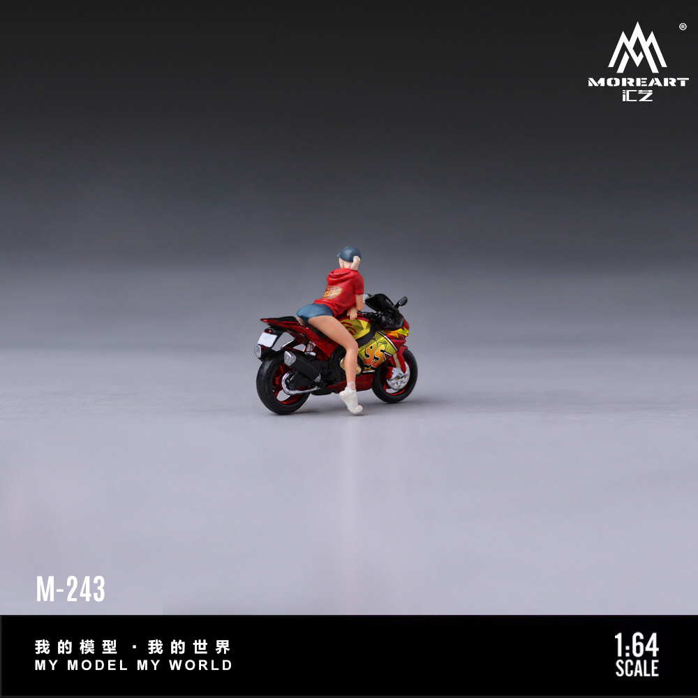 MoreArt 1:64 Modèle de moto en - Model Kit Girls avis et prix