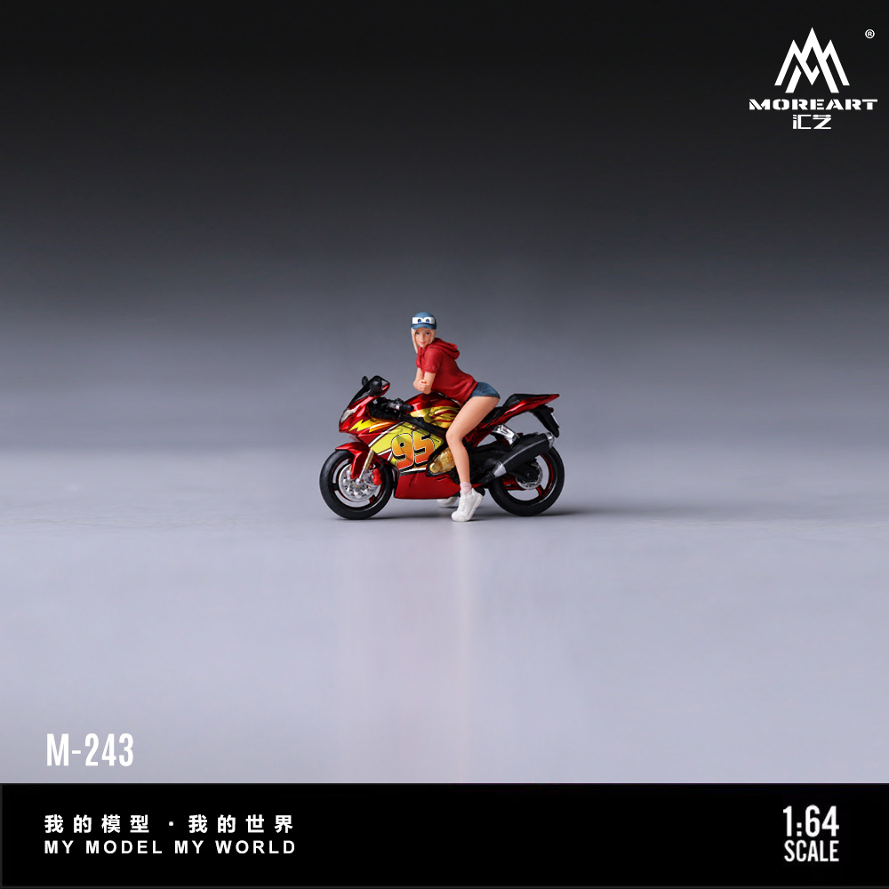 MoreArt 1:64 Modèle de moto en - Model Kit Girls avis et prix